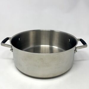 Calphalon Select Tri-Ply Stainless Steel 5 Quart Saute Pan Pot Induction No Lid